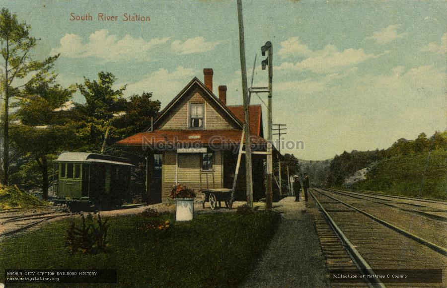 Postcard: South River Station